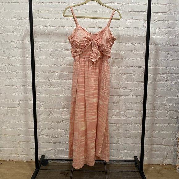 Whit Two Knotted Ikat Maxi Dress - Picture 2 of 3